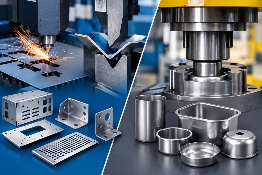 Sheet Metal Fabrication and Deep Drawing: Choosing the Right Process for Your Components